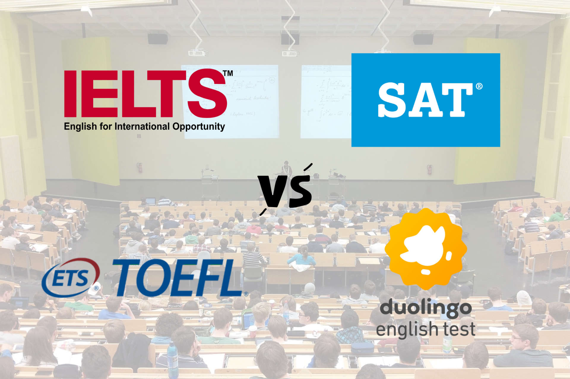 SAT vs TOEFL vs IELTS vs Duolingo: Which English Test Should International Student-Athletes Take?