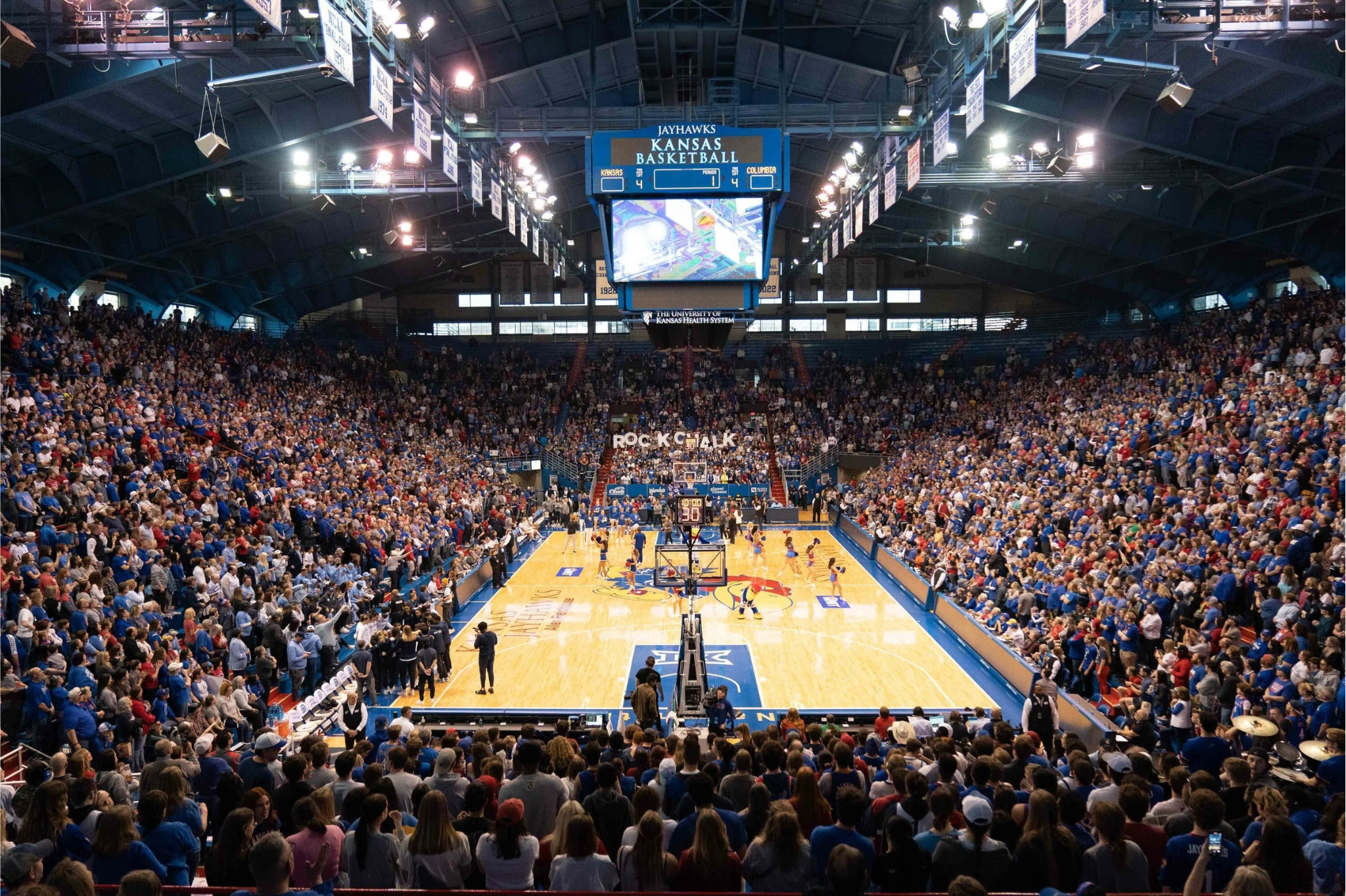 Basketball Stadium in Kansas University